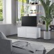 Fehér forgácslap tv-szekrény 80 x 34 x 36 cm Fehér forgácslap tv-szekrény 80 x 34 x 36 cm