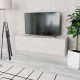 Fehér magasfényű faforgácslap tv szekrény 120 x 40 x 34 cm Fehér magasfényű faforgácslap tv szekrény 120 x 40 x 34 cm