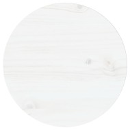 Fehér tömör fenyőfa asztallap ø30 x 2,5 cm