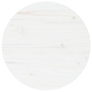 Fehér tömör fenyőfa asztallap ø40 x 2,5 cm