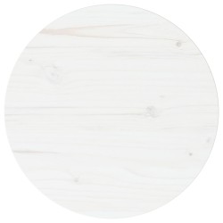 Fehér tömör fenyőfa asztallap ø40 x 2,5 cm