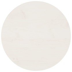 Fehér tömör fenyőfa asztallap ø50 x 2,5 cm