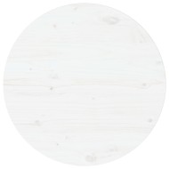 Fehér tömör fenyőfa asztallap ø60 x 2,5 cm