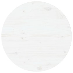 Fehér tömör fenyőfa asztallap ø60 x 2,5 cm