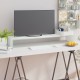 Fehér üveg tv/monitor állvány 100x30x13 cm Fehér üveg tv/monitor állvány 100x30x13 cm