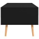 Fekete forgácslap dohányzóasztal 100 x 49,5 x 43 cm Fekete forgácslap dohányzóasztal 100 x 49,5 x 43 cm