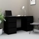 Fekete forgácslap íróasztal 140 x 50 x 77 cm Fekete forgácslap íróasztal 140 x 50 x 77 cm