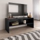 Fekete forgácslap tv-szekrény 100 x 40 x 40 cm Fekete forgácslap tv-szekrény 100 x 40 x 40 cm
