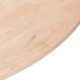 Kerek kezeletlen tömör tölgyfa asztallap ø60 x 1,5 cm