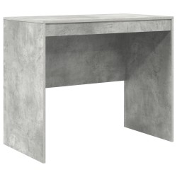 Számítógépes asztal beton szürke mdf lap 90 x 50 x 76 cm
