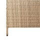 3 paneles válaszfal, hajtogatható, bézs, 146x200 cm, poli rattan 3 paneles válaszfal, hajtogatható, bézs, 146x200 cm, poli rattan