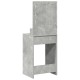 Led-es sminkasztal beton szürke 50x41x135 cm