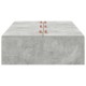 Ágykeret beton szürke engineered wood tartós tároló ágykeret Ágykeret beton szürke engineered wood tartós tároló ágykeret