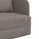 Földi kanapéágy 2 az 1-ben taupe 65x80x83 cm szövet Földi kanapéágy 2 az 1-ben taupe 65x80x83 cm szövet