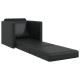 Floor sofa bed 2-in-1 fekete 74x77x81 cm műbőr Floor sofa bed 2-in-1 fekete 74x77x81 cm műbőr