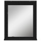 Fürdőszobai tükör fekete tölgy 50x12x60 cm szerelt fa