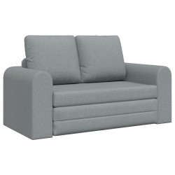 Floor sofa bed 2 az 1-ben világosszürke 148x71x83 cm bútor
