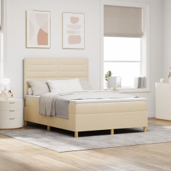 Ágybetét matrac krém 160x200 cm szövet