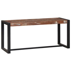 Pad többszínű tömör újrahasznosított fa 100 x 35 x 45 cm