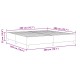 Boxspring ágy kék 200x200 cm vászon Boxspring ágy kék 200x200 cm vászon