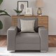 Taupe kanapé szék - 59 cm szövet