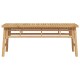 Kerti pad 110x38x45 cm bambusz Kerti pad 110x38x45 cm bambusz