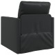 Floor sofa bed 2-in-1 fekete 74x77x81 cm műbőr Floor sofa bed 2-in-1 fekete 74x77x81 cm műbőr