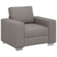 Taupe kanapé szék - 59 cm szövet