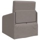 Földi kanapéágy 2 az 1-ben taupe 65x80x83 cm szövet Földi kanapéágy 2 az 1-ben taupe 65x80x83 cm szövet