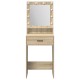 Sminktükör led fénnyel, sonoma tölgy, 50x41x135 cm Sminktükör led fénnyel, sonoma tölgy, 50x41x135 cm