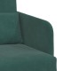 Földi kanapéágy 2 az 1-ben sötétzöld 65x80x83 cm velúr Földi kanapéágy 2 az 1-ben sötétzöld 65x80x83 cm velúr