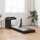 Floor sofa bed 2-in-1 fekete 74x77x81 cm műbőr Floor sofa bed 2-in-1 fekete 74x77x81 cm műbőr