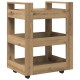 Konyhai kocsi kézműves tölgy 60x45x80 cm műanyag Konyhai kocsi kézműves tölgy 60x45x80 cm műanyag