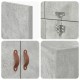 Ágykeret beton szürke engineered wood tartós tároló ágykeret Ágykeret beton szürke engineered wood tartós tároló ágykeret