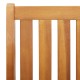 Kerti pad 122,5x77x74 cm tömör akácfából Kerti pad 122,5x77x74 cm tömör akácfából