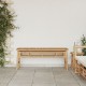 Kerti pad 110x38x45 cm bambusz Kerti pad 110x38x45 cm bambusz