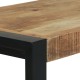 Pad barna tömör mangófa 100 x 35 x 45 cm tartós előszobapad