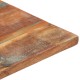 Négyszögű tömör újrahasznosított fa asztallap 60x120cm 15-16 mm