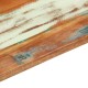 Négyszögű tömör újrahasznosított fa asztallap 60x140cm 15-16 mm