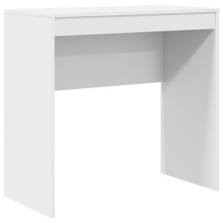 Íróasztal fehér mdf 80 x 40 x 76 cm egyszerű íróasztal