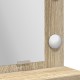 Sminktükör led fénnyel, sonoma tölgy, 50x41x135 cm Sminktükör led fénnyel, sonoma tölgy, 50x41x135 cm
