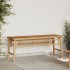 Kerti pad 110x38x45 cm bambusz