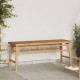Kerti pad 110x38x45 cm bambusz Kerti pad 110x38x45 cm bambusz
