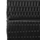 Szobai elválasztó 4 paneles hajtható fekete 195x180 cm poli rattan Szobai elválasztó 4 paneles hajtható fekete 195x180 cm poli rattan