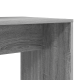 Asztal polcokkal tárolóval szürke sonoma 138.5 x 55 x 143 cm faanyag Asztal polcokkal tárolóval szürke sonoma 138.5 x 55 x 143 cm faanyag