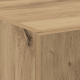 Irodai szekrény 2 darab artisan tölgy mdf 60 x 32 x 153 cm