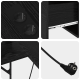 Asztal fiókkal tárolóval fekete tölgy 182 x 101 x 87.5 cm faanyag Asztal fiókkal tárolóval fekete tölgy 182 x 101 x 87.5 cm faanyag