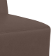 Kanapék székek 2 pcs barna 55 x 74 x 82 cm műbőr Kanapék székek 2 pcs barna 55 x 74 x 82 cm műbőr