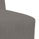 Sofa chiar 2 pcs világosszürke 55 x 74 x 82 cm bársony anyag