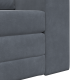 Földi sofa bed 2 az 1-ben sötétszürke 98x71x83 cm bútor